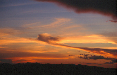 at sunset - 夕暮れ