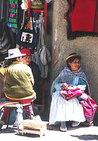 Copacabana near the border with Peru